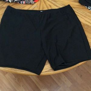 Swim shorts. Black